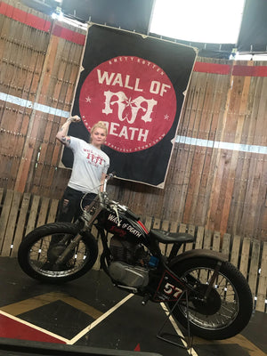 Rhett Rotten Wall of Death Canvas Banner